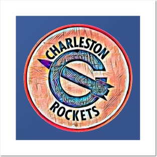 Charleston Rockets Football Posters and Art